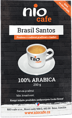 Káva Brasil Santos - 100% Arabica