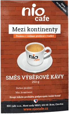 Káva Mezi kontinenty - Směs výběrové kávy