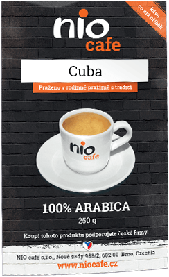 Káva Cuba 100% Arabica NIO cafe 250g