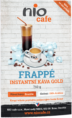 NIO cafe Instantní frappe káva gold 250g